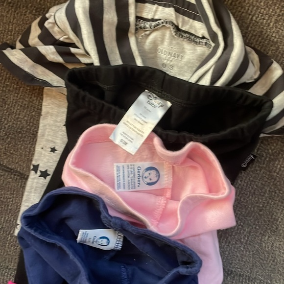 Bundle of 0-3 Month Baby Girl Pants - Picture 12 of 12